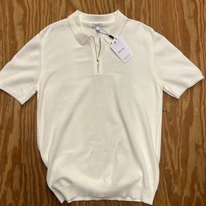 FIZZ-SS TEXTURED HALF ZIP